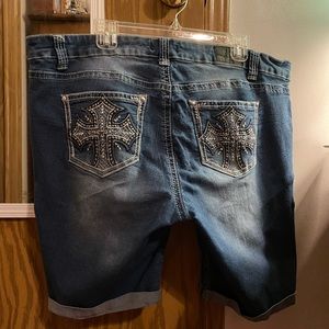ZCO denim Bermuda shorts